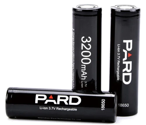 PARD 18650 Rechargeable Li-Battery - 18650BATTERY