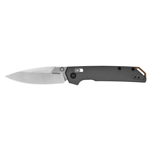 Kershaw Iridium Folding Knife 3-2/5" Spear Point Blade Gray