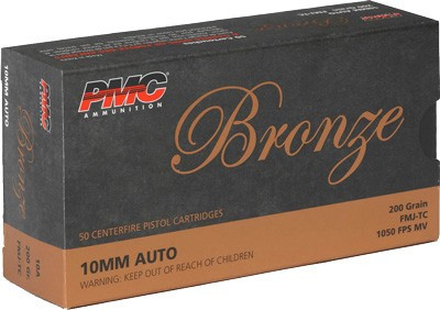 PMC 10MM 200gr Fmj-Tc 50-Round 20BX/CS