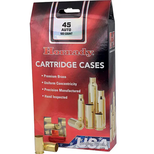Hornady Unprimed Cases 41 Magnum Handgun Brass 100 Count - 87411