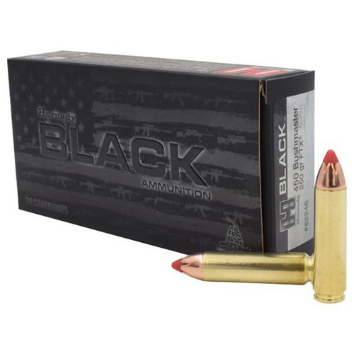 Hornady Black Rifle Ammunition .450 Bushmaster 250 gr FTX 20/ct