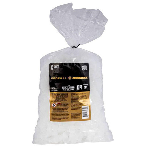 Federal Podium Wad Premium 12 Gauge 1oz White Plastic - 12P1