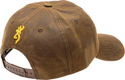 BROWNING CAP ANTIQUITY WAX REC PATCH BROWN WAX