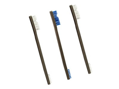 3 Pk Ap Brushes - 2 Nylon-1 Blue Nylon