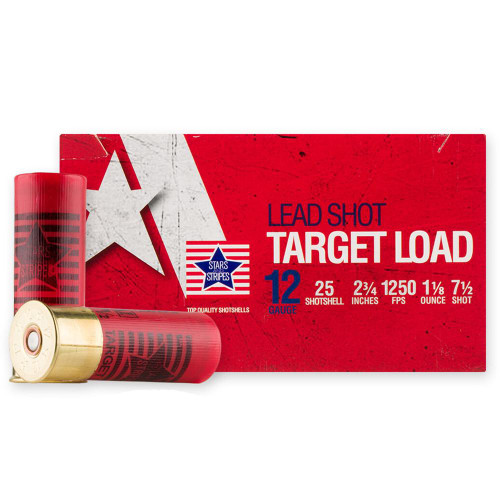 TRZ Trading PPU TRZ Trading Target 12 Gauge Ammo 2-3/4" 1-1/8oz #7.5 25 Rounds - CT13275