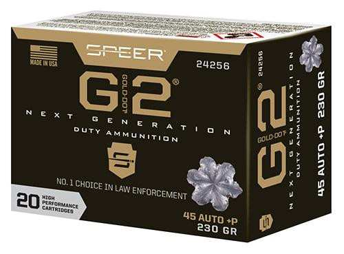 Speer Gold Dot Handgun Ammunition .45 Auto(+P) 230 gr G2 20/ct
