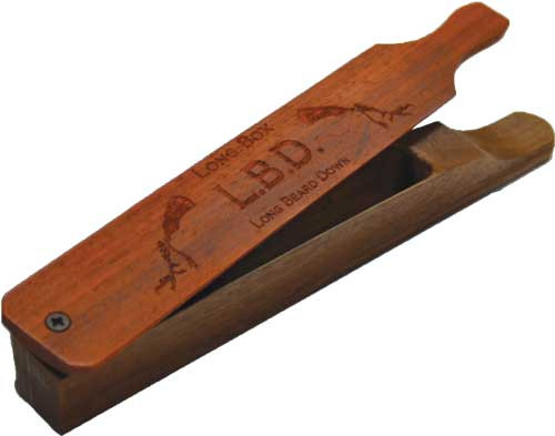 Pittman Game Calls LBD Long Box Call Padauk/Walnut - 415