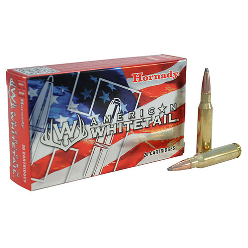 Hornady American Whitetail Spire Point 7mm-08 Rem Ammo 139gr InterLock 20 Rounds - 8057