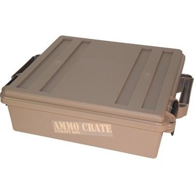 Mtm Molded Ammo Crate Uility Box Dark Earth - ACR5-72