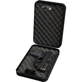Bulldog Personal Vault Combination/Key Entry Black Powder Coat Holds 1 Handgun - BD1126