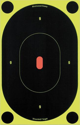 Birchwood Casey Shoot-N-C 7" Silhouette Target 12/ct