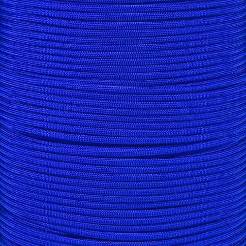 E.L. Wood Braiding Co. Mero 550 Paracord - 100' 550 lb Blue Royal