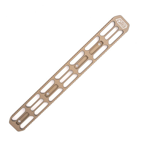 Area419 Arcalock 12'' M-LOK Dovetail Rail 16 x 2.5 x 2.5" Flat Dark Earth Mount - 419-ALK-MLOK12-FDE