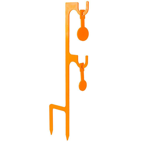 Champion Rimfire Double Target Hanger and Two Targets Orange - 44925C