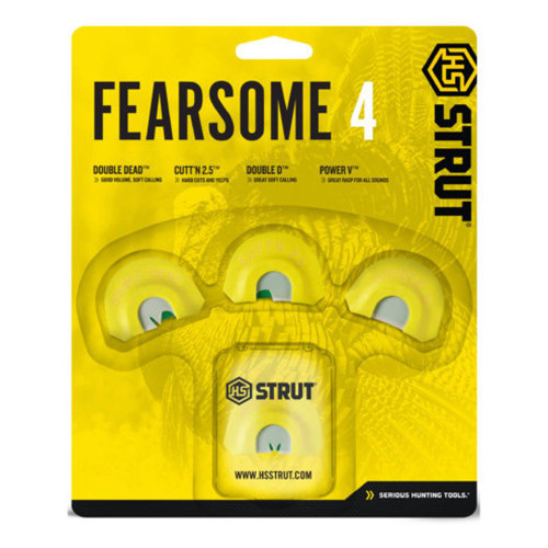 Hunters Specialties Fearsome 4 Diaphragm 4 Pack - HS-STR-100143