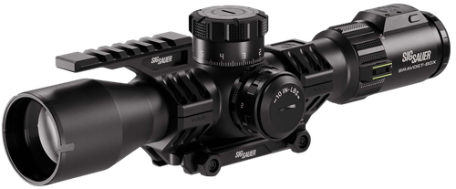Sig Sauer BRAVO6T BDX Black 3-18x44 35mm Tube Illuminated MRAD Dev-L 2.0 Reticle - SOBBDX63104