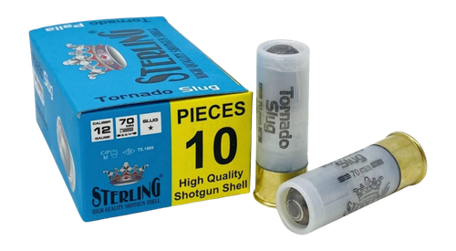 Global Ordnance Sterling 12 Gauge Ammo 2-3/4" Slug - 8698779959166