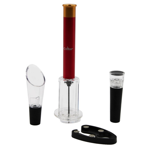 Caliber Gourmet Shotgun Shell Pump Wine BTL Opnr - CBG-1063