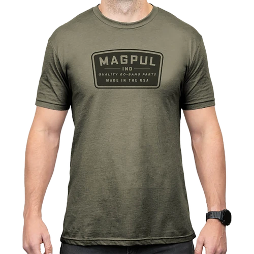 Magpul Go Bang Parts Olive Drab Heather Cotton/Polyester Short Sleeve 3XL - MAG1526-316-3XL
