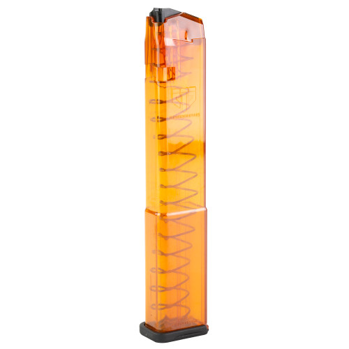 ETS Glock 17/19 G2 Or 9mm 32rd Magazine, Orange - GLK-18G2OR