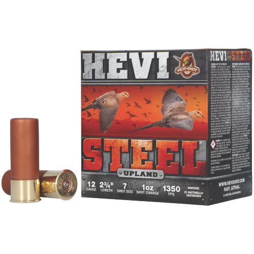 HEVI STL UPLND 12GA 2.75" #7 25