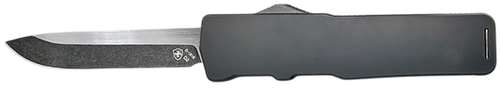 Templar Knife Excalibur Large 3.55" OTF Drop Point Plain Stonewashed Powder - XLBR321