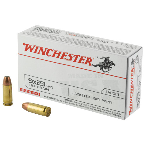 WIN USA 9X23WIN 124GR JSP 50