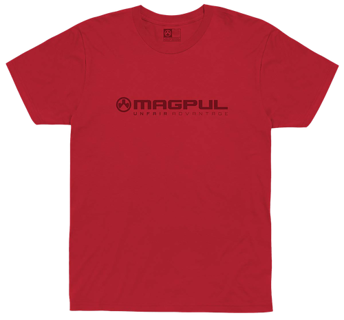 Magpul Unfair Advatange Red Cotton/Polyester Short Sleeve XL - MAG1114-610
