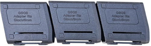 American Tactical Magazine Adapter 9mm Fits Glock Black 3 Pack - GERMGSG9GLK