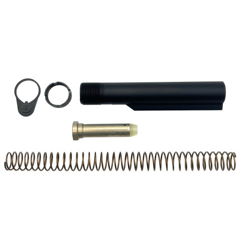 LBE Unlimited Buffer Tube Kit Black AR-Style - H2BUFKT
