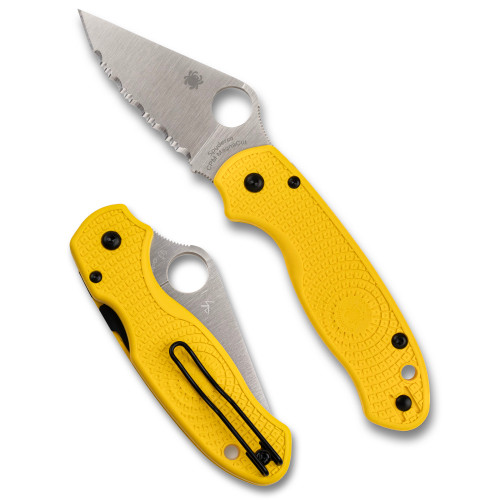 SPYDERCO PARA 3 LW SALT SE YELLOW