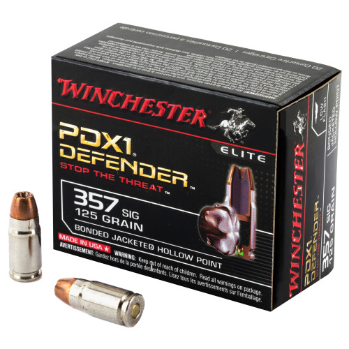WIN DEFENDER 357SIG 125GR JHP 20