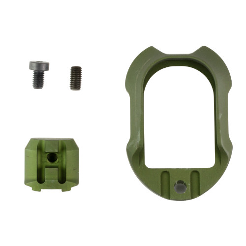 Edgar Sherman Design Magwell For Glock 17 G5 OD Green - ESD-MW-G5-ODG