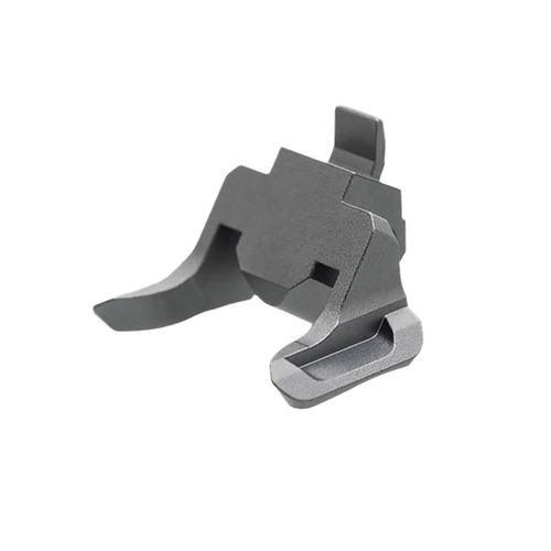 Tyrant CNC Extended Magazine Release 9mm/40 S&W Fits Heckler & Koch VP9/VP40 Grey Aluminum