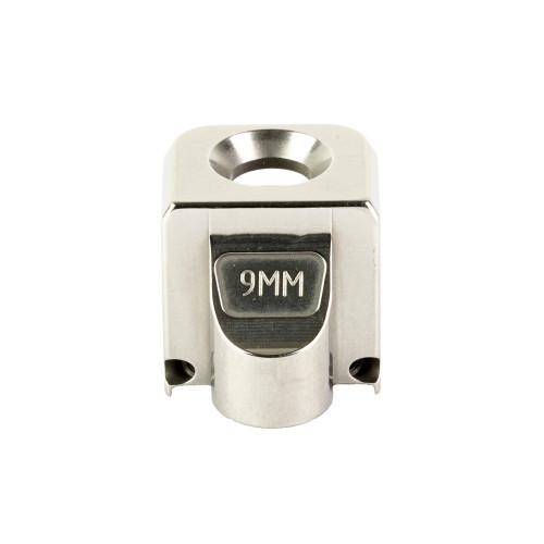 Zaffiri Precision Compensator For Glock 9mm Luger G1-5 1/2x28 Stainless - ZP.COMP.SS