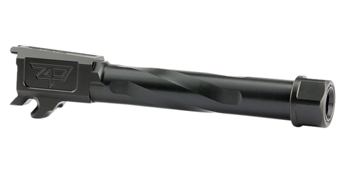 Zaffiri Precision 9mm Luger 4.30" Threaded Black Stainless Steel, Fits Sig P365XL