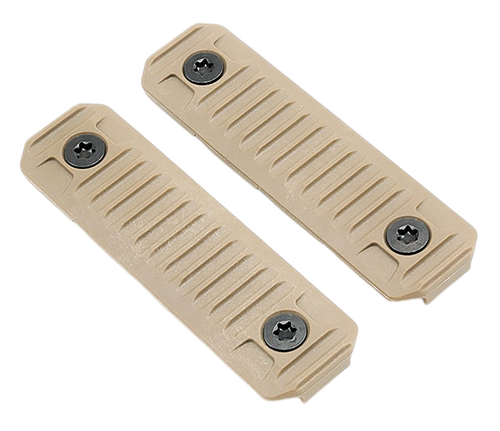 Strike Industries Cable Management Cover Flat Dark Earth Long Polymer 3.14"