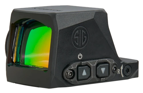 Sig Sauer Romeo-X Enclosed Compact Black 1x24 Illuminated Green Circle - SORX1470