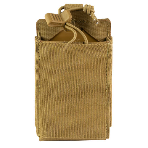 Haley Strategic Partners Single Rifle Magazine Pouch with MP2 Coyote - POUCH_RM_MP2-2-1-COY
