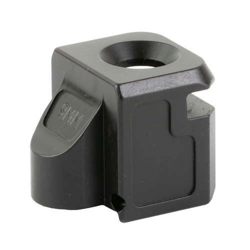 Zaffiri Precision Compensator For Glock 9mm Luger G1-5 1/2x28 Black - ZP.COMP.BN