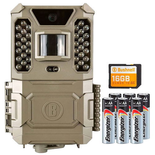 Bushnell Prime Low Glow Trail Camera 24MP Tan - 119932M