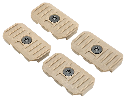 Strike Industries Cable Management Cover Flat Dark Earth Short Polymer 1.57" Long