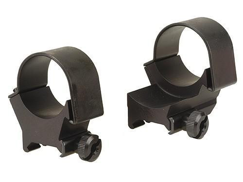 Weaver Detachable Extension Top Mount Aluminum Scope Rings - 30mm High Extended Matte