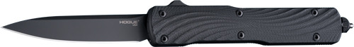 Hogue Counterstrike 3.35" OTF Drop Point Plain Black PVD CPM 20V Blade /G10 - 34870
