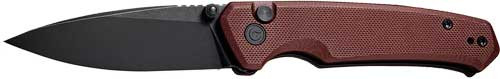 CIVIVI KNIFE ALTUS 2.97" BURGUNDY G10/BLK STNWSH BLADE!