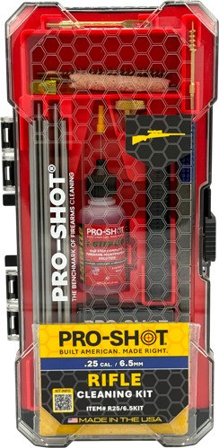 Pro Shot Rifle Cleaning Kit .25/6.5MM