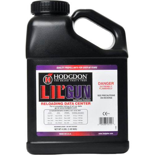 Hodgdon Lil'Gun Powder 4 lb. Shotgun HAZMAT