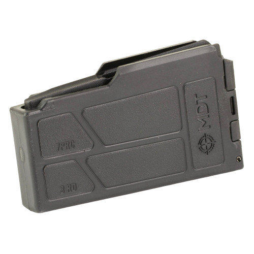 MDT MAG LA 3.85 7PRC 3-Round Polymer Black