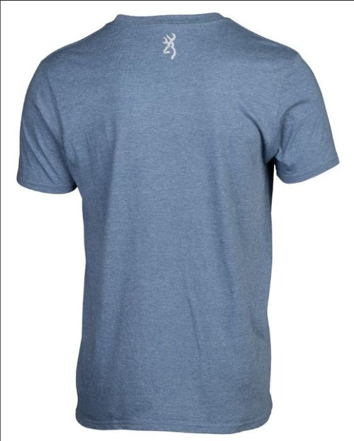 Browning Stainless T-Shirt Circuit Blue Xxlarge