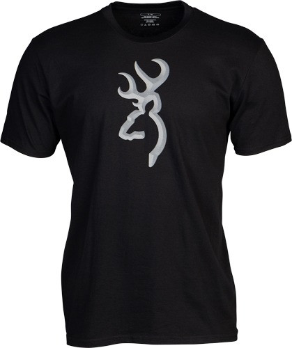 Browning Stainless T-Shirt HT Buckmark Black Xlarge